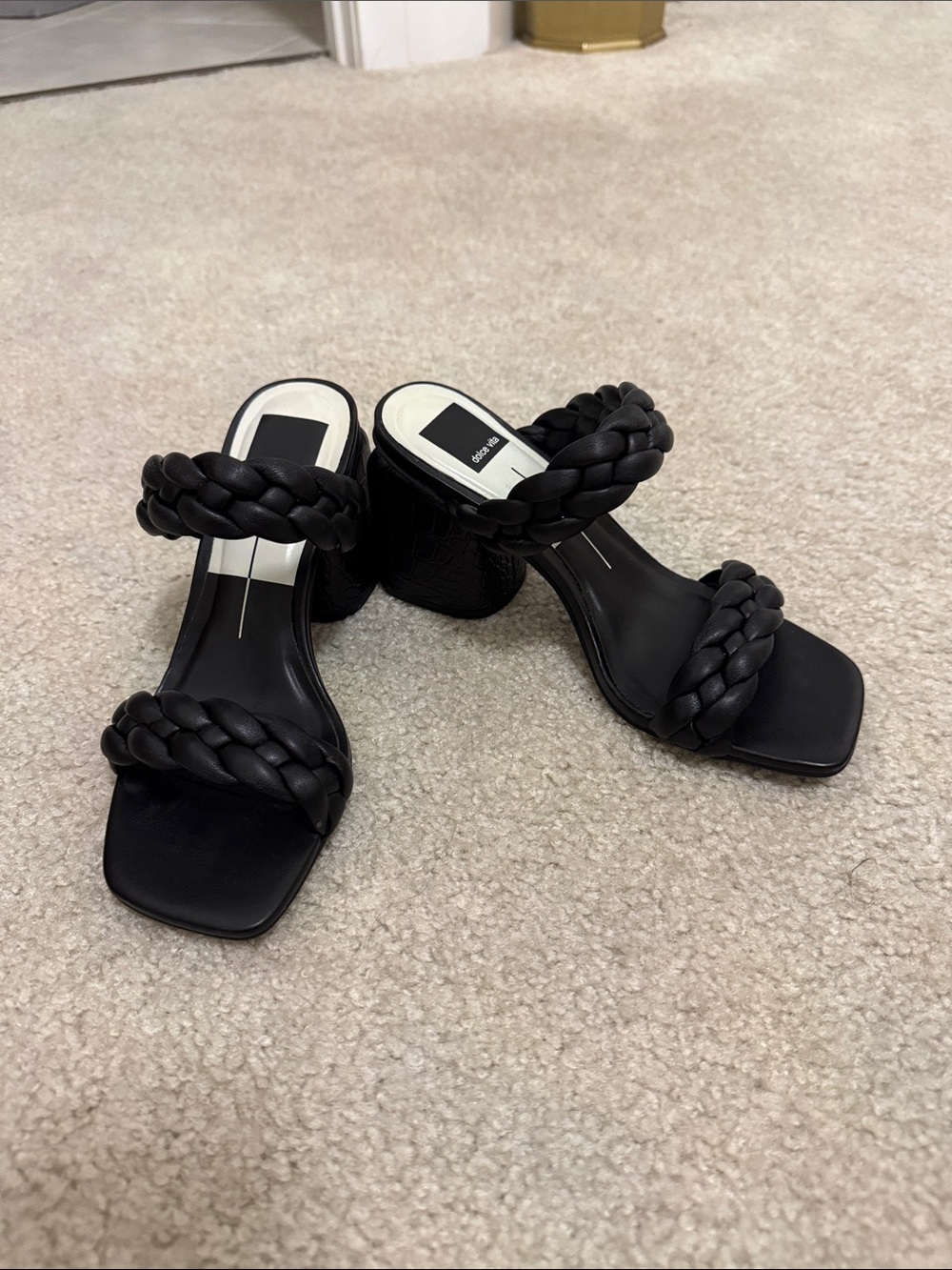 Dolce Vita Braided block heel sandals